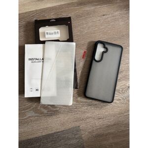 Grey and Black Galaxy S24 Phone Case